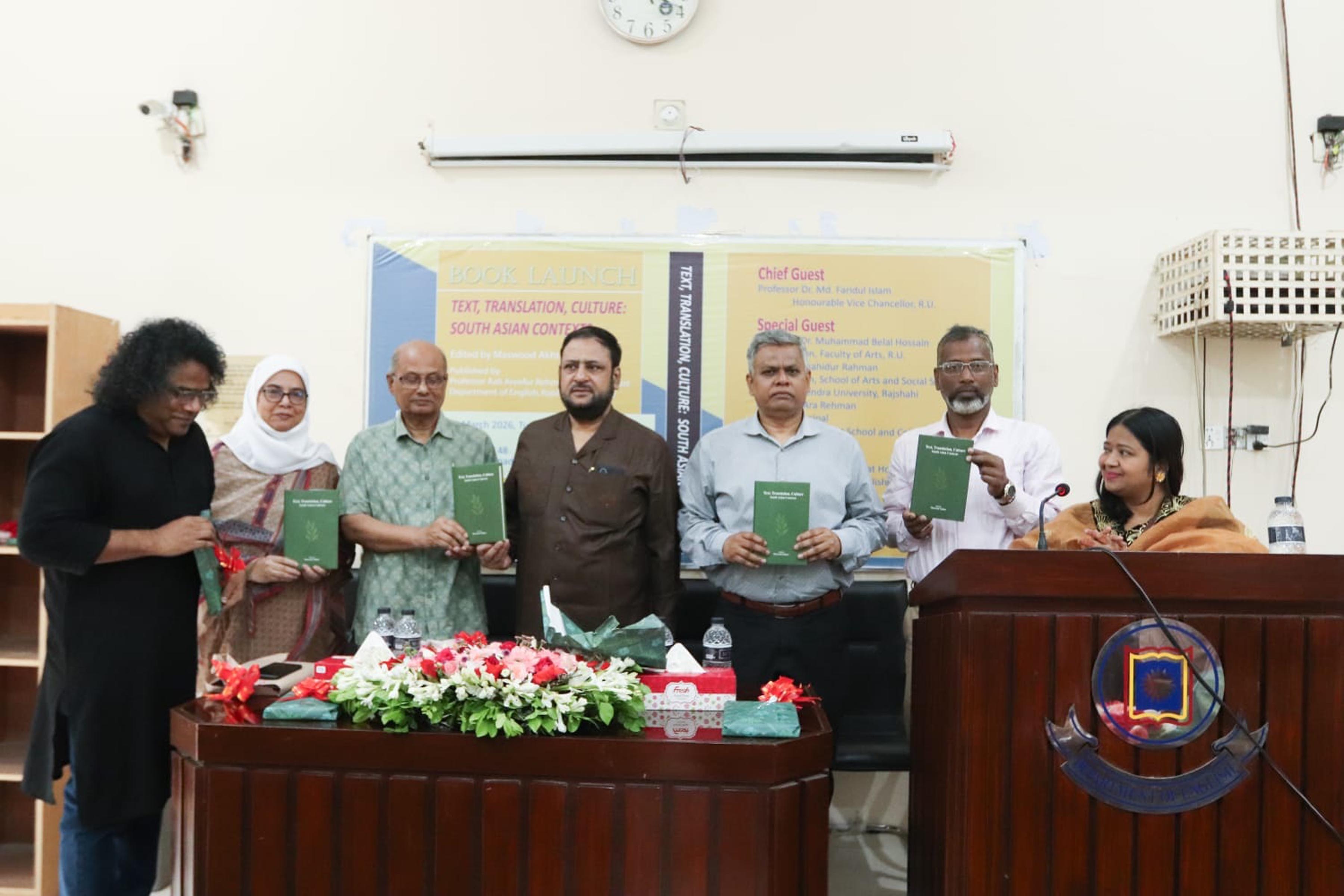 Book launched on essays at RU