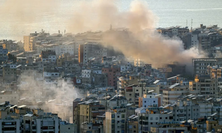 Lebanon says Israeli strikes on Beirut area kill 7