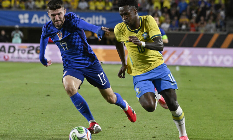 Brazil down Croatia 3-1 in World Cup warm-up