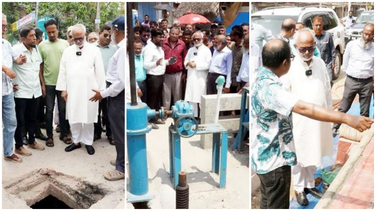 KCC Administrator visits ongoing development works