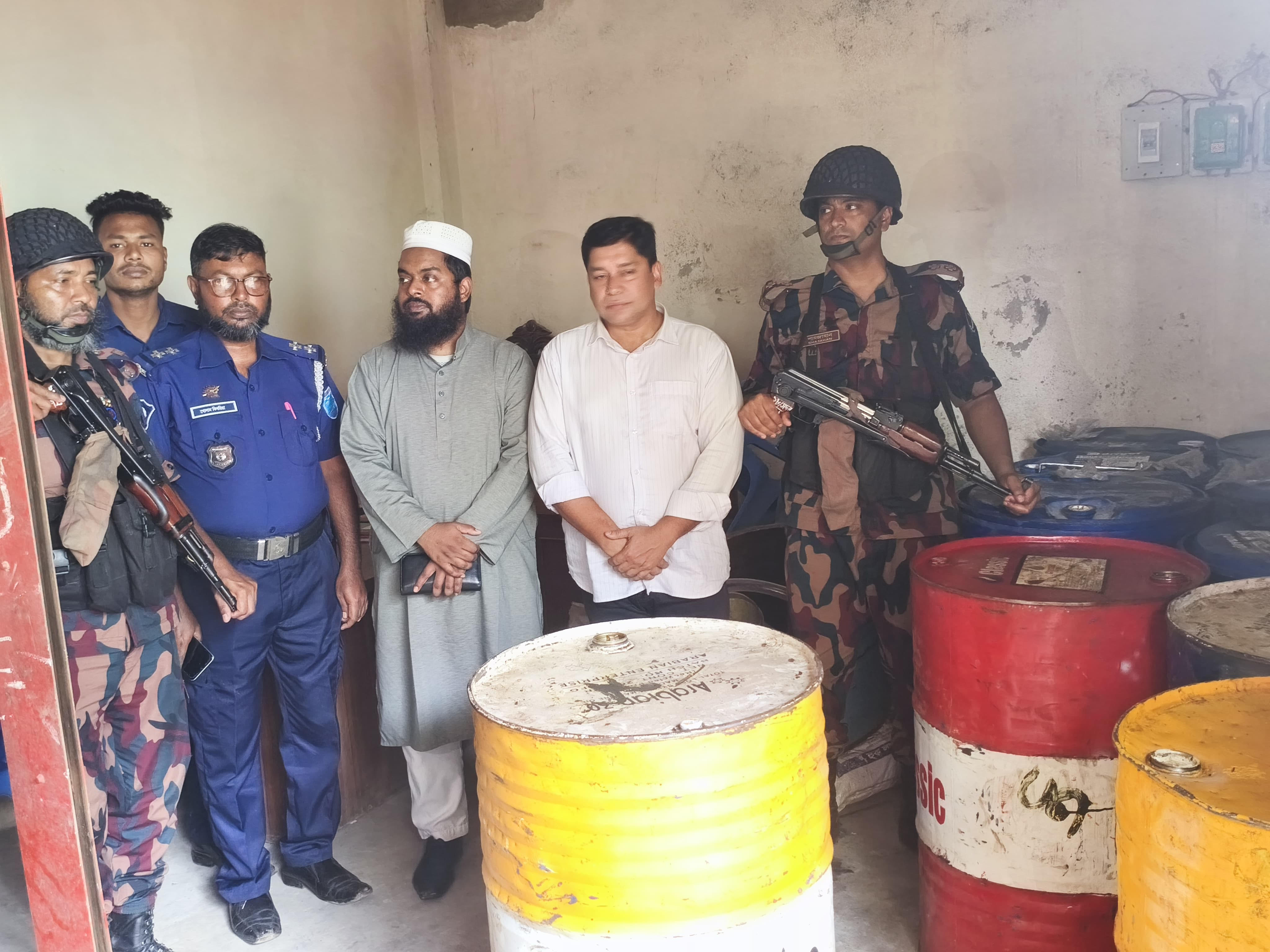 2,080 litres of diesel seized in Sunamganj 