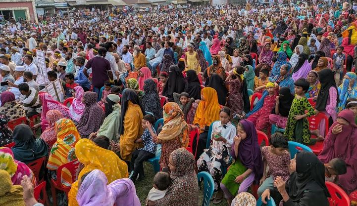 BNP candidate Rubel passes busy times in polls campaign for Sherpur-3