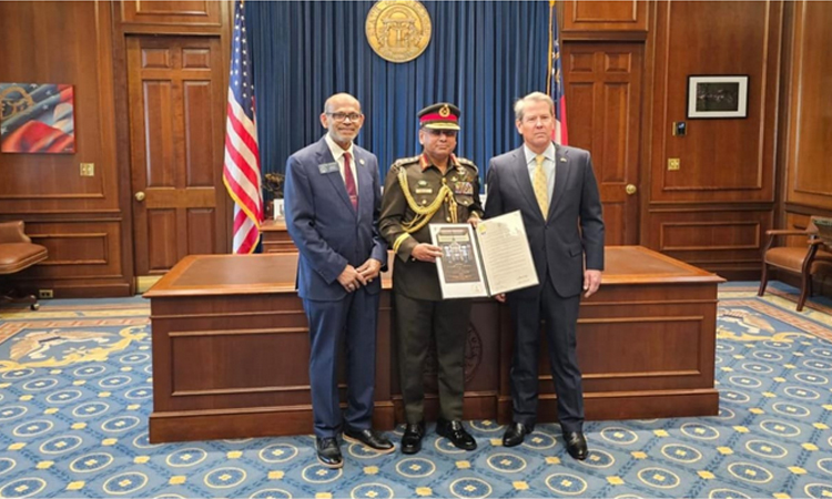 Bangladesh receives Georgia State honour for UN Peacekeeping contributions
