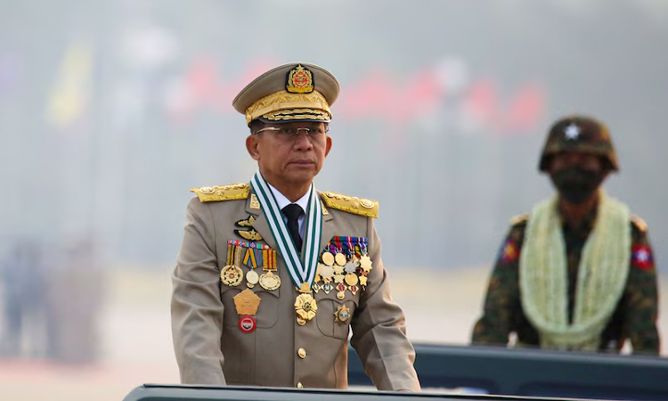 Myanmar junta chief elected as president