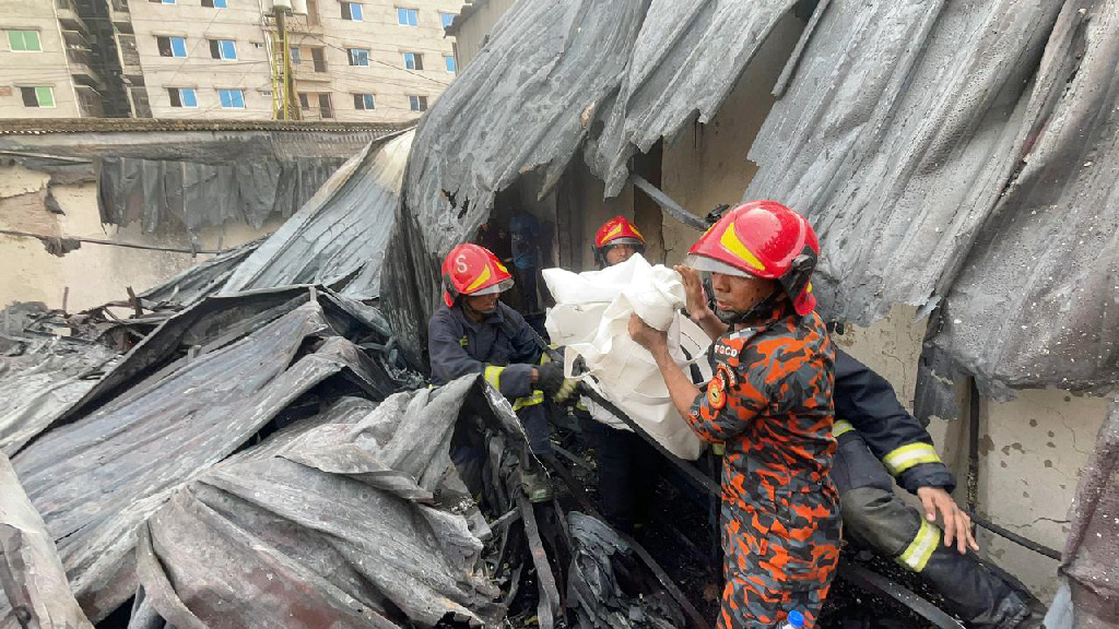 Death toll rises to six in Keraniganj factory fire, two injured