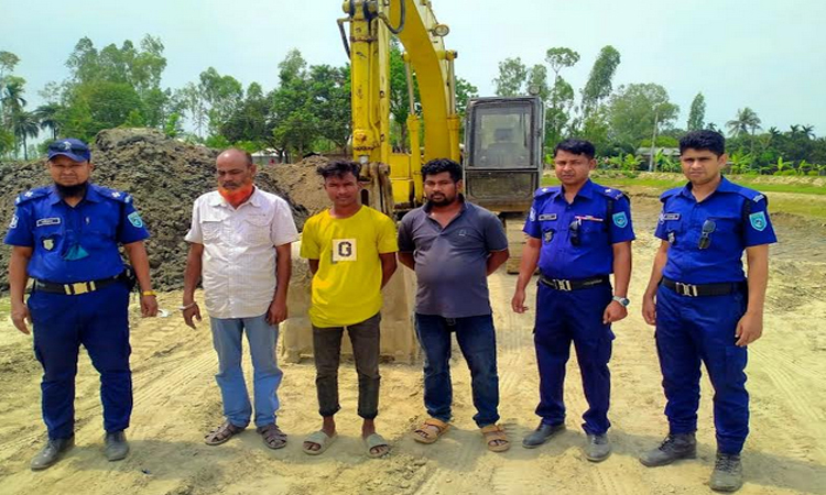 Soil trader fined in Gaibandha 