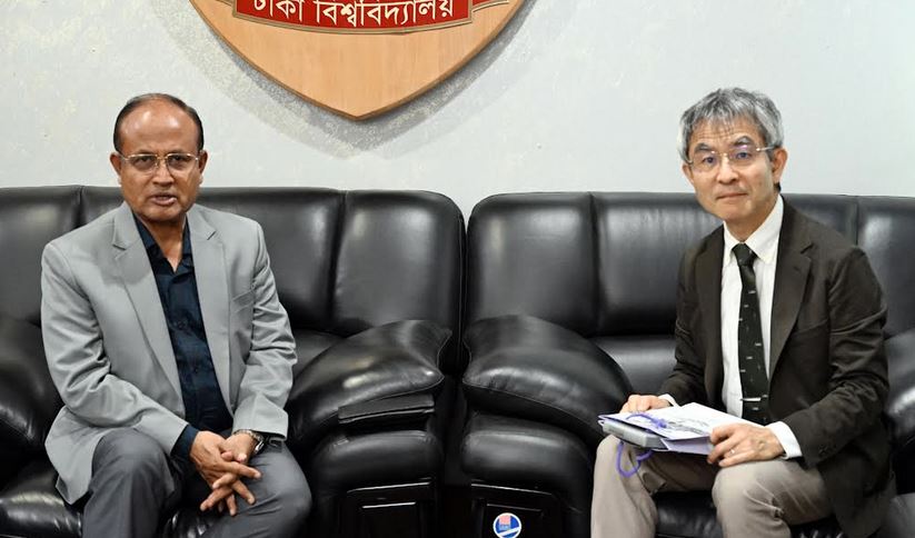 Japanese Prof calls on DU VC