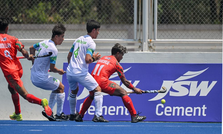 Bangladesh plays 1-1 with Uzbekistan 