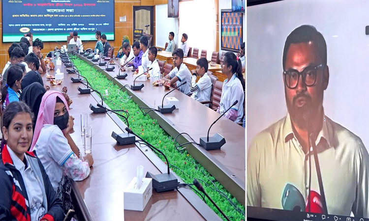 Sports' role in building drug-free society is immense: Aminul