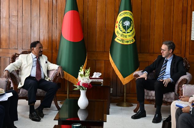 UNDP Resident Representative meets JS Speaker 