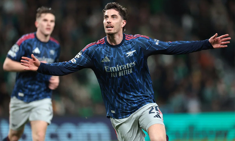 Havertz strikes late as Arsenal steal Champions League advantage against Sporting