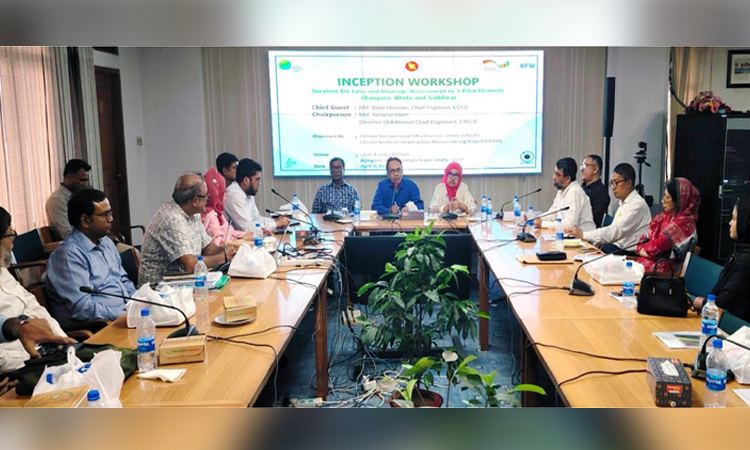 LGED-CReLIC holds workshop on loss and damage assessment
