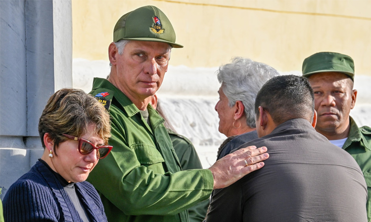 Cuban president tells NBC he won't resign under US pressure