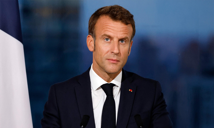 Macron meets Pope Leo to talk Mideast war