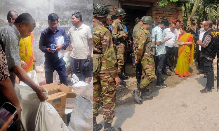 Three shops fined Tk. 2 lakh in Nilphamari