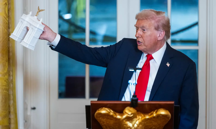 Trump administration reveals plans for massive Washington arch