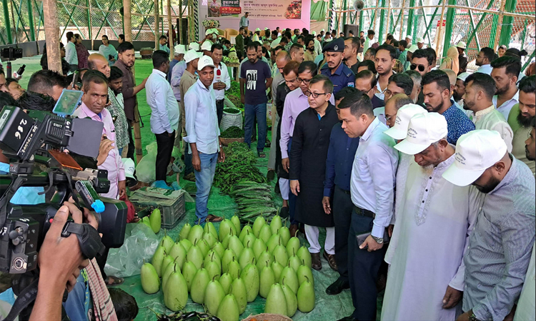 ‘Krishoker Haat’ launched in Sylhet to ensure fair prices for farmers