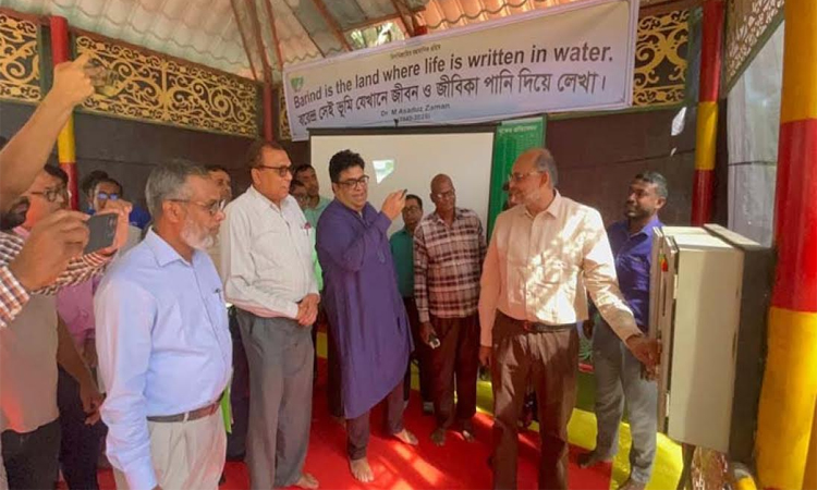 Prime Minister's two advisers inspect BMDA projects in Rajshahi