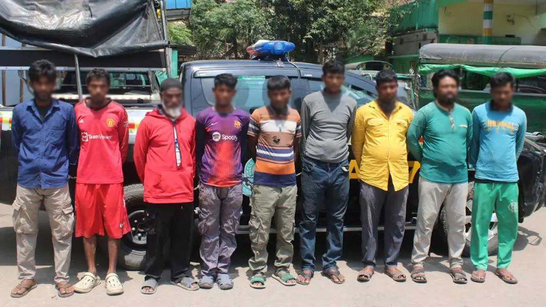 Nine held with 5 lakh yaba tablets in Ctg 