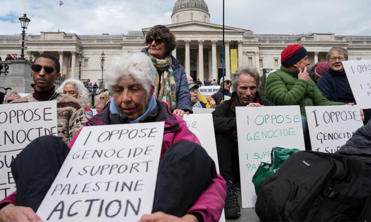 Over 200 arrested at pro-Palestinian rally in London