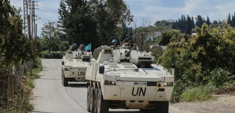 UN force in Lebanon says Israeli tank rammed its vehicles in south
