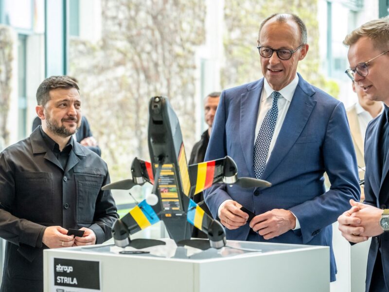 Ukraine and Germany sign defence deal, boost drone cooperation
