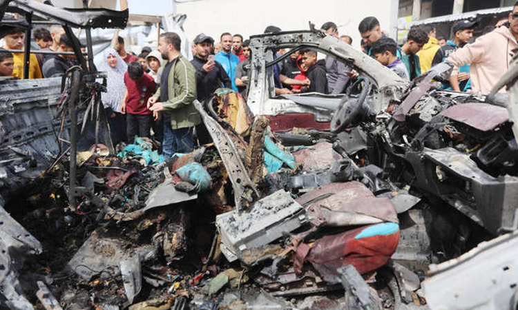 Gaza civil defence says toddler among 10 killed in Israeli strikes