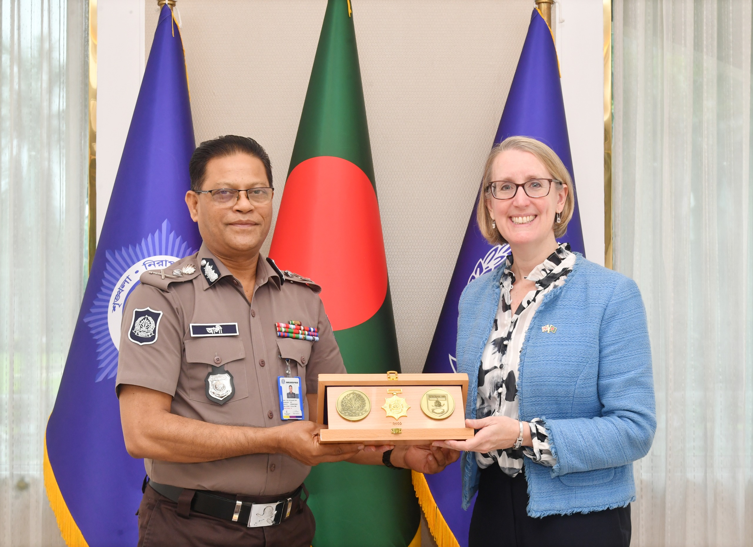 UK High Commissioner meets IGP, offers support for police capacity building