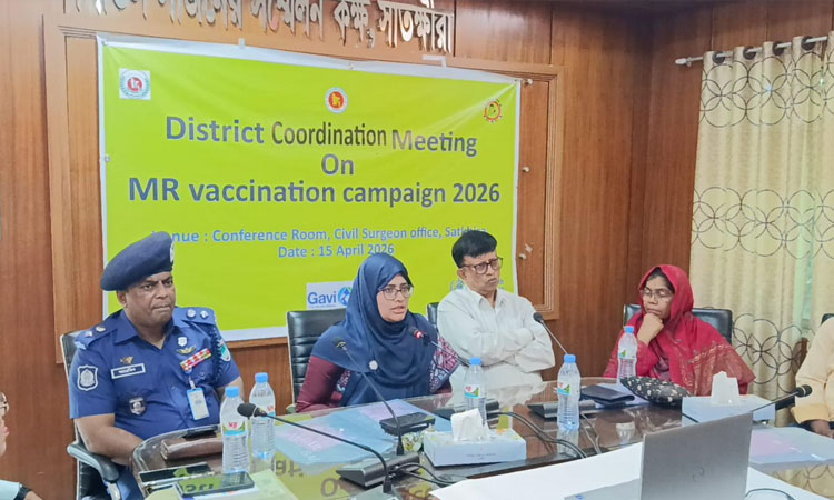 Over 1.77 lakh children to be vaccinated against measles in Satkhira