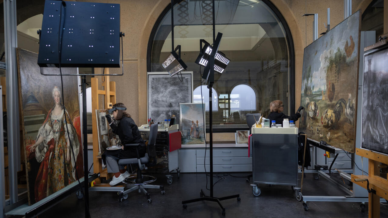 New tools rescue old art at Madrid's Prado museum