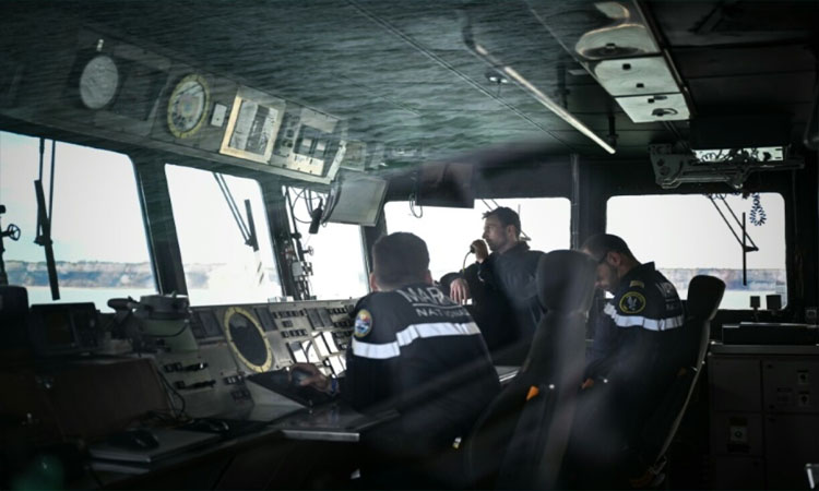 France's Gulf veteran minehunter patrols Channel
