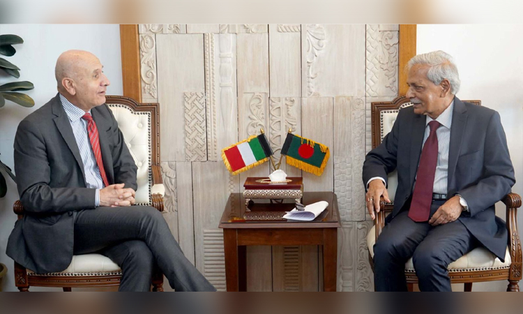 Italian envoy calls on cultural affairs minister