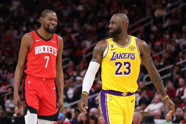Durant not only Rockets weapon, Lakers star James warns