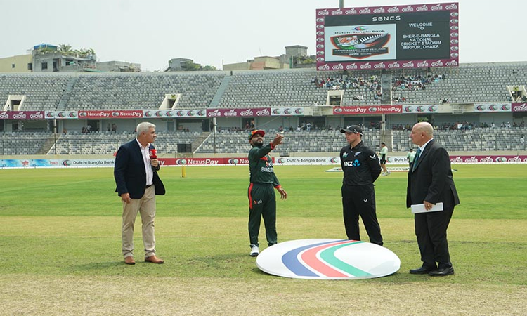 Bangladesh to bowl first in 1st ODI against New Zealand