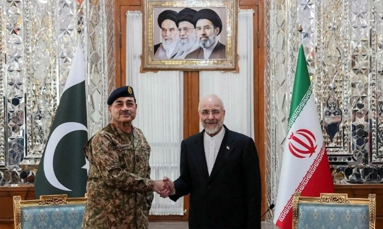 Pakistan's military chief concludes three-day visit to Iran