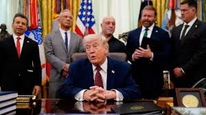 Trump says Iran cannot 'blackmail us' with Strait of Hormuz