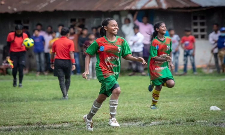 Sports empower girls against child marriage in Bangladesh