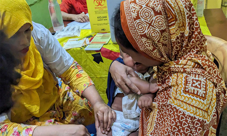 Govt vaccinates over 1.95 million children against measles 