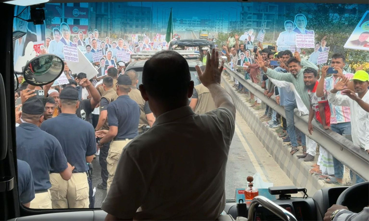 Tarique Rahman leaves for Bogura on his maiden visit as PM