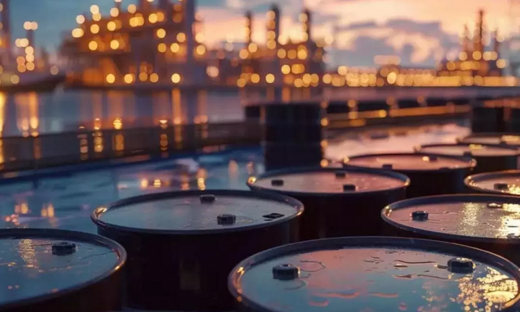 US oil benchmark surges 7.5% on Middle East escalation