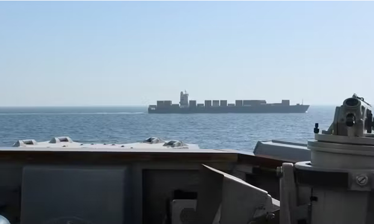 Iran military vows to 'soon respond' after US destroyer hits cargo ship