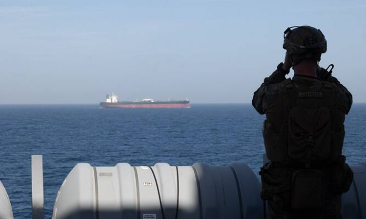 Trump says US destroyer hit Iran cargo ship trying to evade blockade