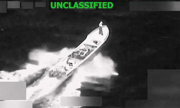 US says three killed in Caribbean drug boat strike