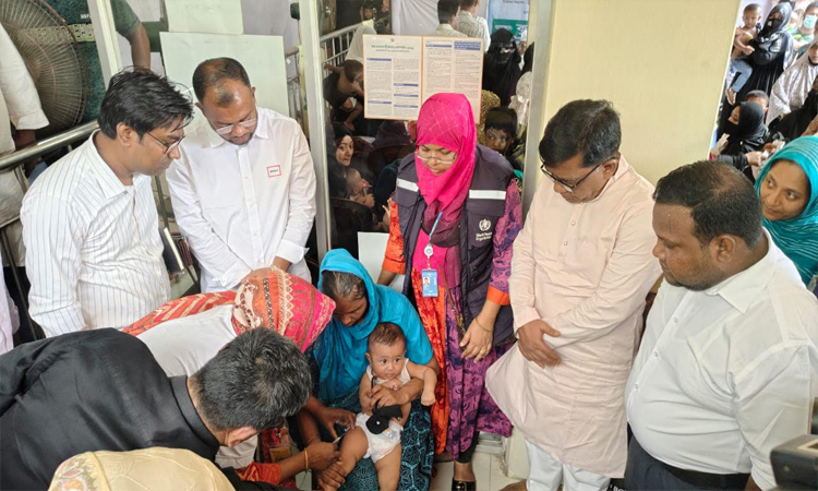 7 lakh children to get measles-rubella vaccine in Cumilla