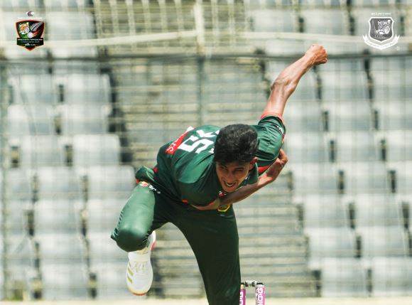 Nahid’s five-for keeps Bangladesh alive with emphatic win over NZ