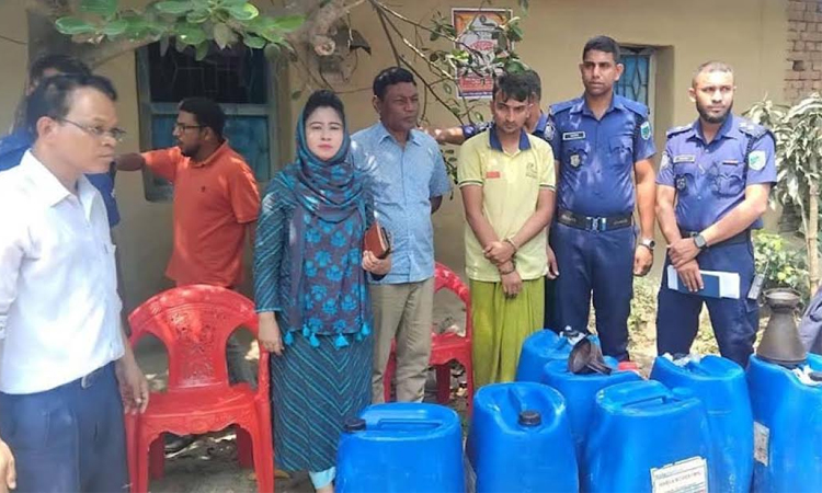 400 liters of oil seized in Durgapur, fined Taka 1 lakh