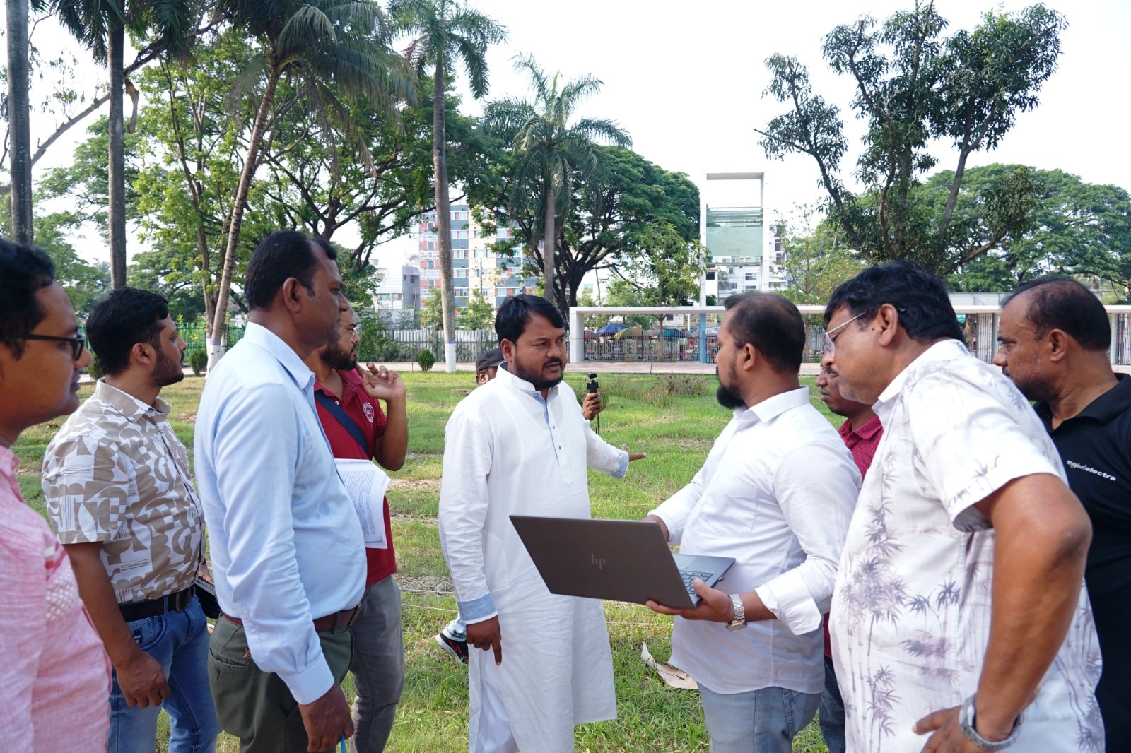 RCC implements various development works in central park and zoo