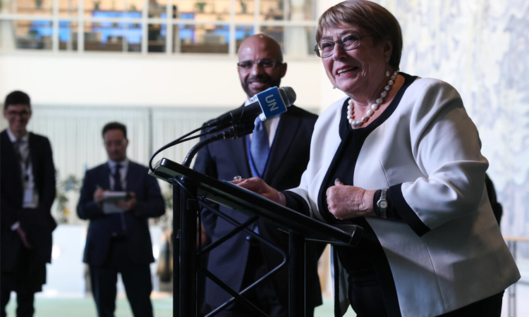 Michelle Bachelet hopes the world is ready for a female UN chief