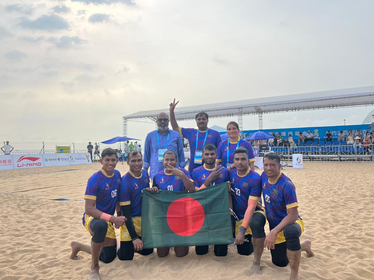Double delight for Bangladesh in Asian Beach Kabaddi