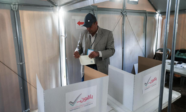 Palestinians vote in first elections since Gaza war